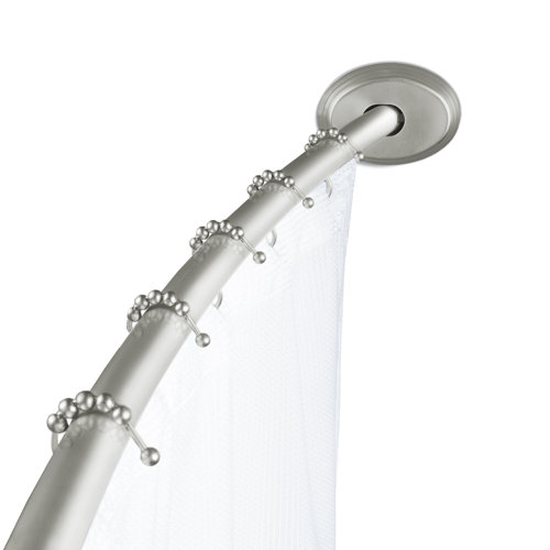 Fixed Shower Curtain Rods You'll Love Wayfair